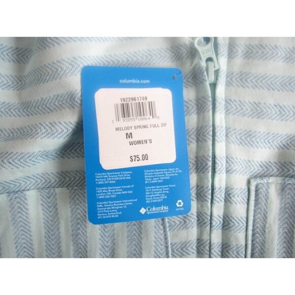 New Women's Columbia Melody Spring Full Zip Hoodie Sz M (Retail $75) - Picture 2 of 8